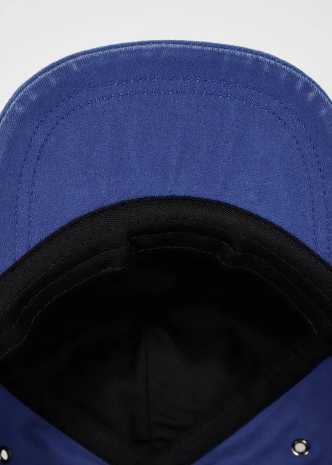 Mens Paul Smith Hats and Gloves Washed Blue 039Happy039 Cotton Cap Mens Paul Smith Hats and Gloves Washed Blue 039Happy039 Cotton Cap