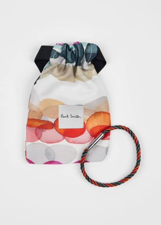 Mens Paul Smith Jewellery and Keyrings 039Artist Stripe039 Woven Leather Bracelet Mens Paul Smith Jewellery and Keyrings 039Artist Stripe039 Woven Leather Bracelet