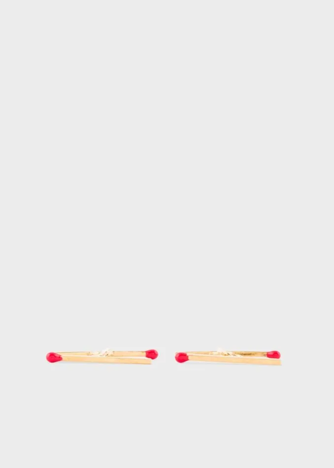 Mens Paul Smith Jewellery and Keyrings 039Matchstick039 Cufflinks