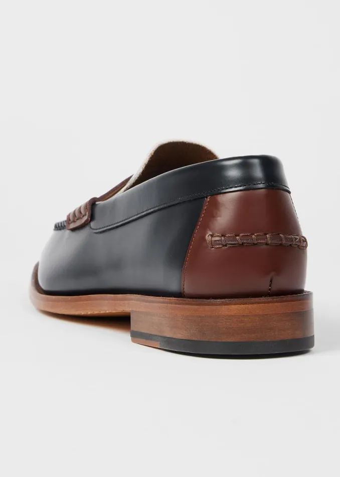 Mens Paul Smith Loafers ColourBlock Leather 039Lido039 Loafers Mens Paul Smith Loafers ColourBlock Leather 039Lido039 Loafers