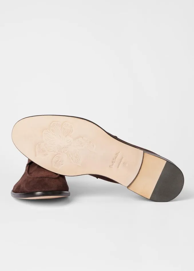 Mens Paul Smith Loafers Dark Brown Suede 039Figaro039 Loafers Mens Paul Smith Loafers Dark Brown Suede 039Figaro039 Loafers