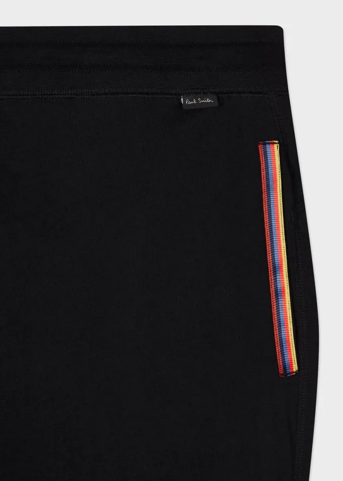 Mens Paul Smith Loungewear Black Jersey Cotton Lounge Pants Mens Paul Smith Loungewear Black Jersey Cotton Lounge Pants