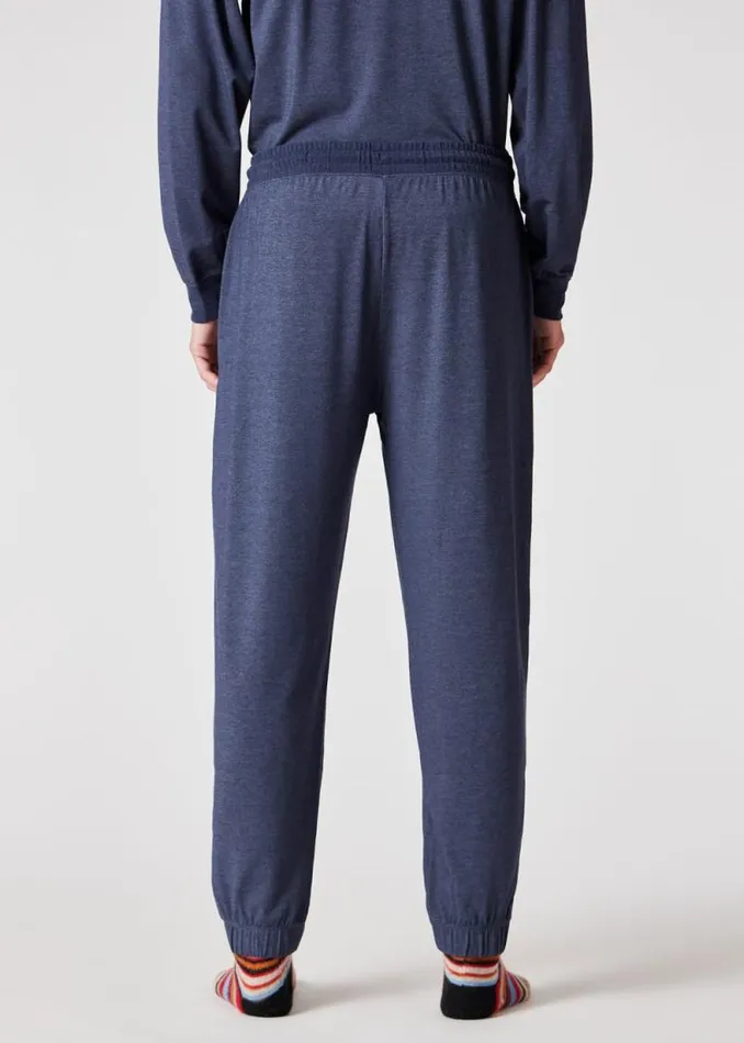 Mens Paul Smith Loungewear Denim Blue ModalBlend Lounge Pants