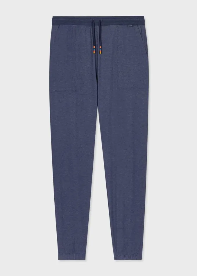 Mens Paul Smith Loungewear Denim Blue ModalBlend Lounge Pants