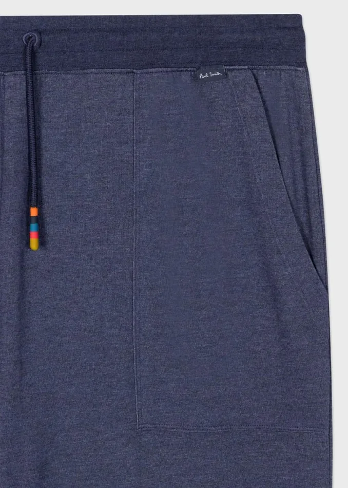 Mens Paul Smith Loungewear Denim Blue ModalBlend Lounge Pants