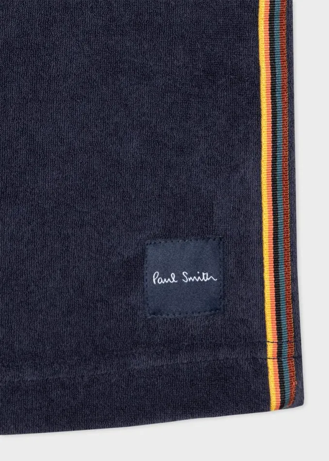 Mens Paul Smith Loungewear Navy Blue Towelling Lounge Shirt Mens Paul Smith Loungewear Navy Blue Towelling Lounge Shirt