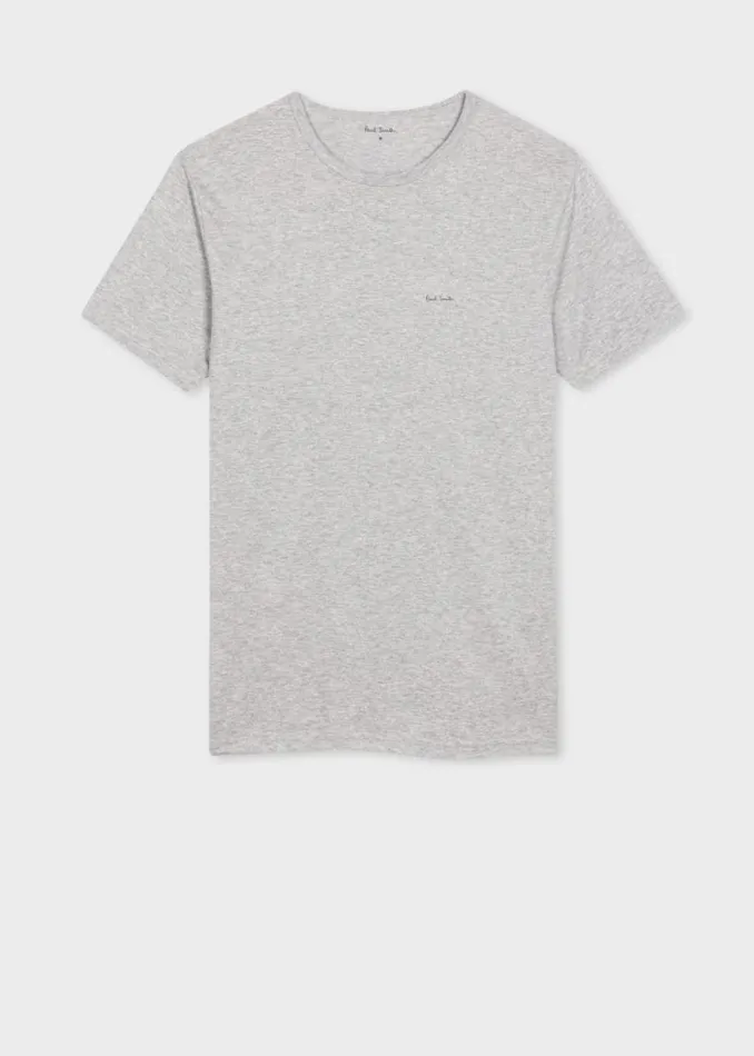 Mens Paul Smith Nightwear Mixed Colour Organic Cotton Logo Lounge TShirts Five Pack Mens Paul Smith Nightwear Mixed Colour Organic Cotton Logo Lounge TShirts Five Pack