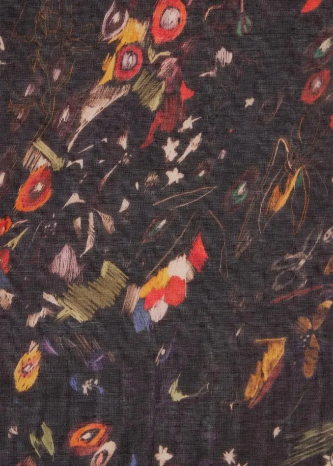 Mens Paul Smith Pocket Squares Black 039Sketchbook Botanical039 Pocket Square Mens Paul Smith Pocket Squares Black 039Sketchbook Botanical039 Pocket Square