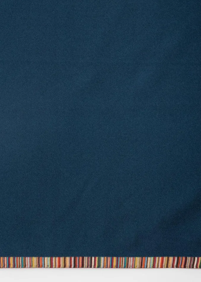 Mens Paul Smith Pocket Squares Navy 039Signature Stripe039 Silk Pocket Square Mens Paul Smith Pocket Squares Navy 039Signature Stripe039 Silk Pocket Square