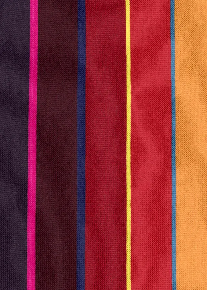 Mens Paul Smith Scarves Red Ombre Stripe Merino Wool Scarf Mens Paul Smith Scarves Red Ombre Stripe Merino Wool Scarf