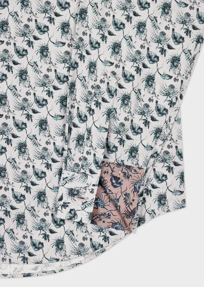 Mens Paul Smith Shirts ClassicFit White 039Thistleberry039 Shirt Mens Paul Smith Shirts ClassicFit White 039Thistleberry039 Shirt