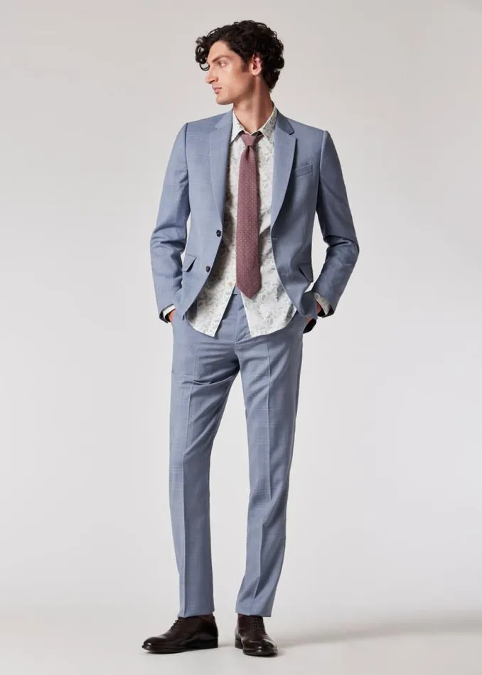 Mens Paul Smith Shirts TailoredFit White 039Leaf039 Print Cotton Shirt Mens Paul Smith Shirts TailoredFit White 039Leaf039 Print Cotton Shirt