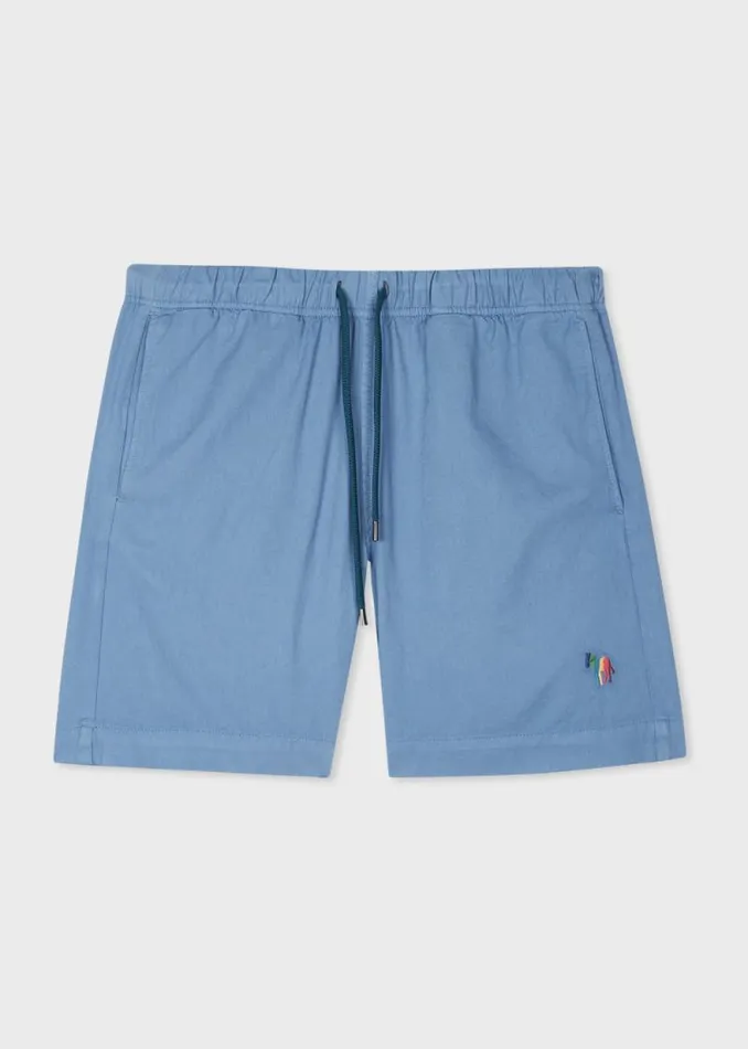 Mens Paul Smith Shorts Light Blue 039Broad Stripe Zebra039 Drawstring Shorts Mens Paul Smith Shorts Light Blue 039Broad Stripe Zebra039 Drawstring Shorts