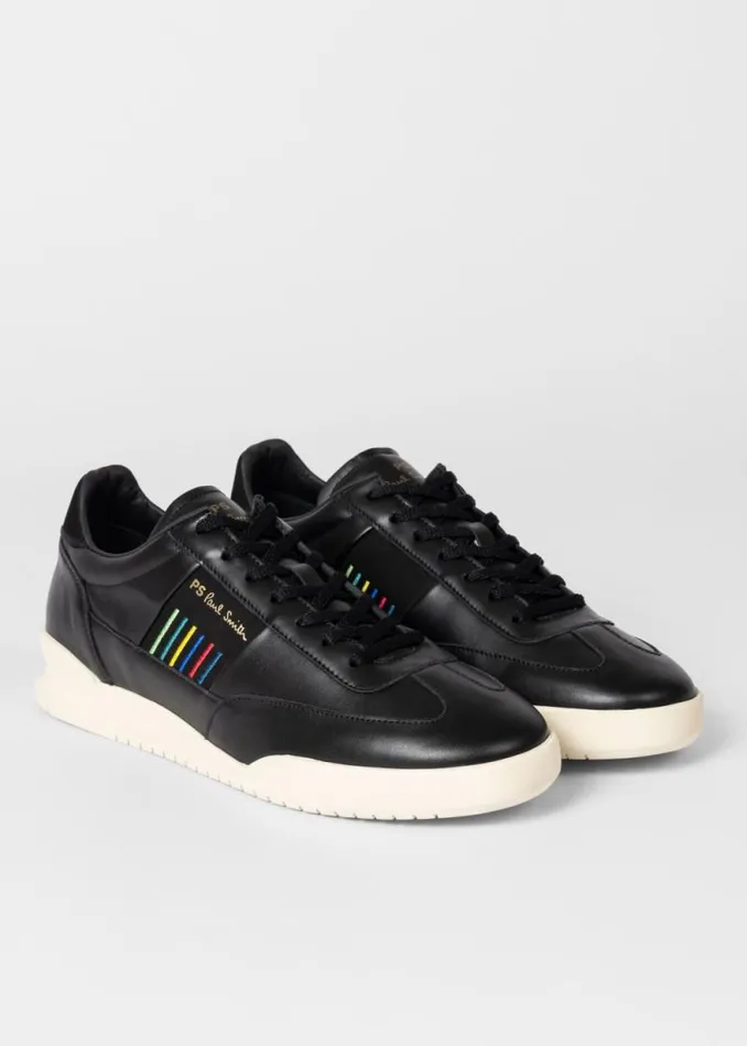 Mens Paul Smith Sneakers Black Leather 039Dover039 Sneakers Mens Paul Smith Sneakers Black Leather 039Dover039 Sneakers