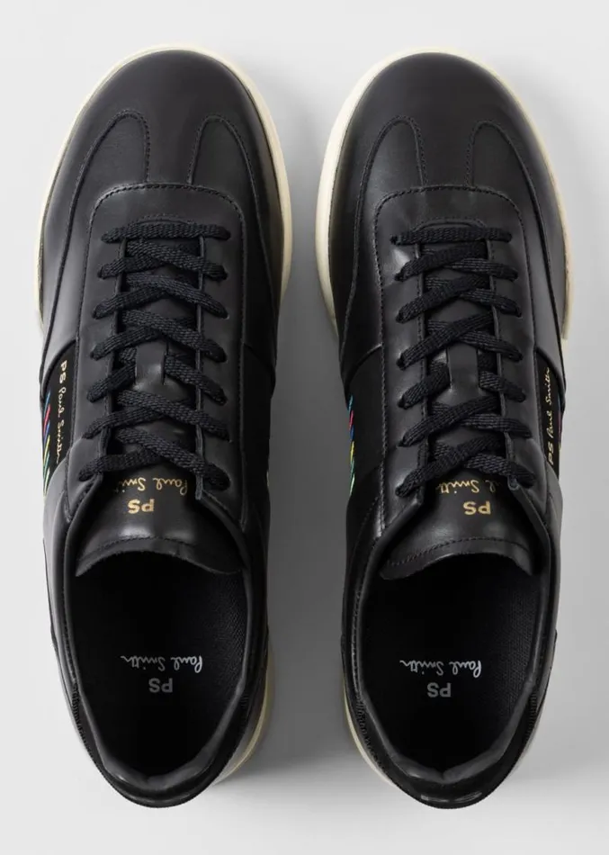 Mens Paul Smith Sneakers Black Leather 039Dover039 Sneakers Mens Paul Smith Sneakers Black Leather 039Dover039 Sneakers