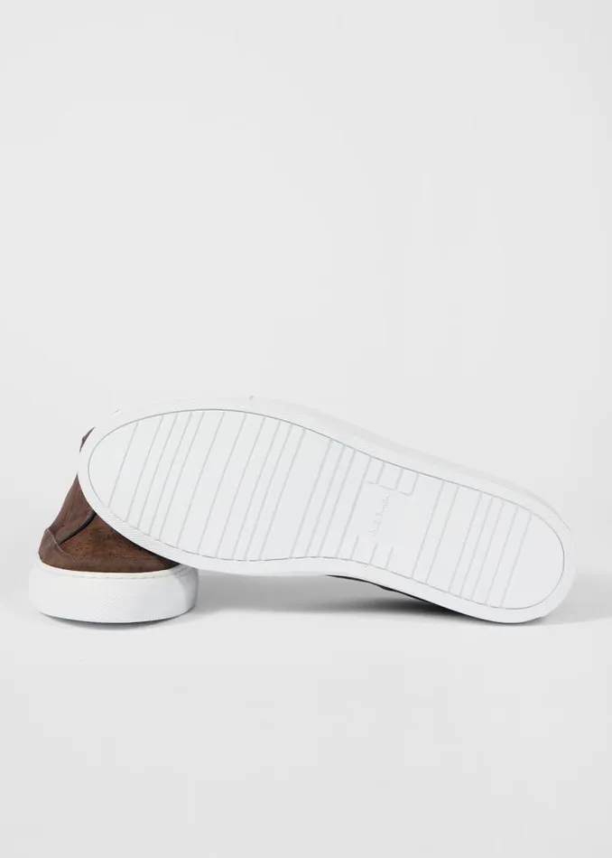 Mens Paul Smith Sneakers Dark Brown Suede 039Sato039 Sneakers Mens Paul Smith Sneakers Dark Brown Suede 039Sato039 Sneakers