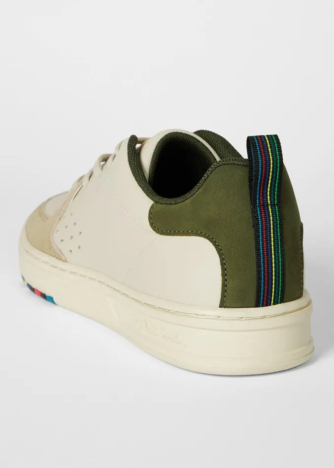 Mens Paul Smith Sneakers Ecru Leather 039Cosmo039 Trainers Mens Paul Smith Sneakers Ecru Leather 039Cosmo039 Trainers