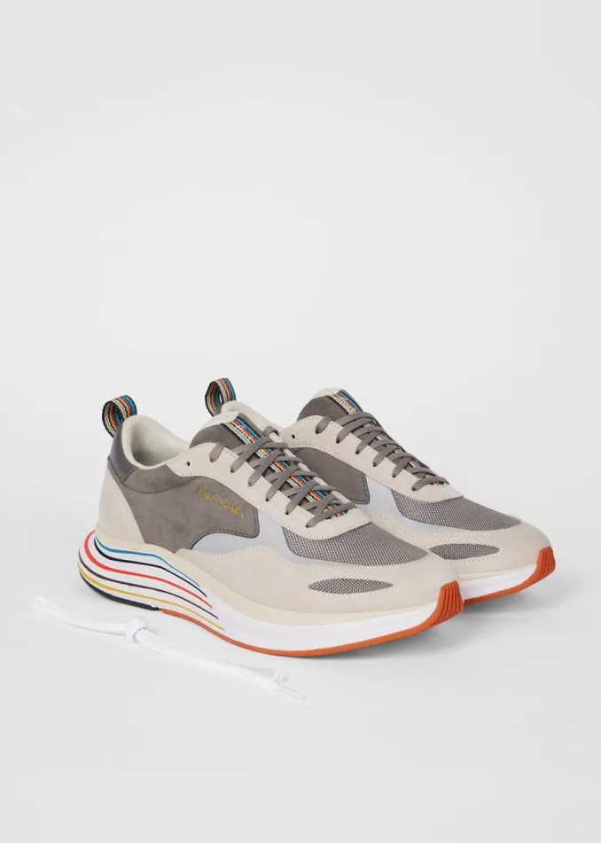 Mens Paul Smith Sneakers Grey Suede 039Koto039 Trainers Mens Paul Smith Sneakers Grey Suede 039Koto039 Trainers
