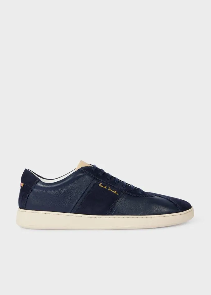 Mens Paul Smith Sneakers Navy 039Vantage039 Sneakers