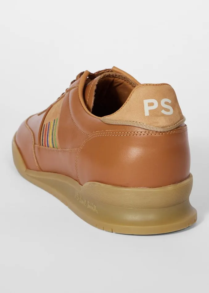 Mens Paul Smith Sneakers Tan Leather 039Dover039 Trainers Mens Paul Smith Sneakers Tan Leather 039Dover039 Trainers