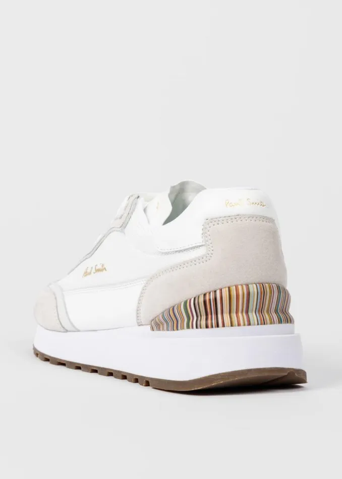 Mens Paul Smith Sneakers White Leather 039Aston039 Trainers Mens Paul Smith Sneakers White Leather 039Aston039 Trainers