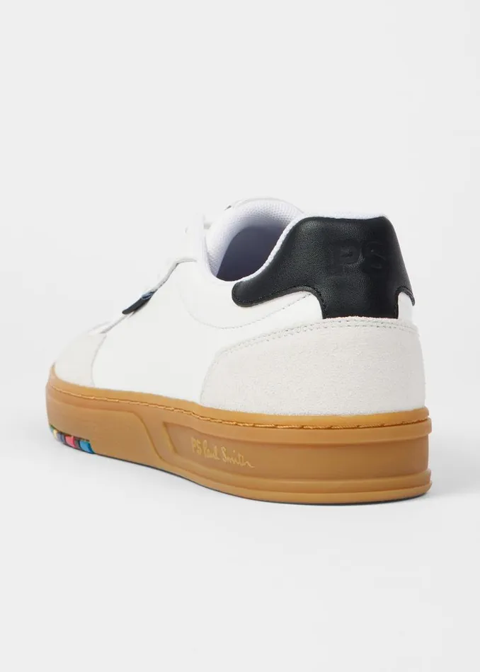 Mens Paul Smith Sneakers White Leather 039Hillstar039 Trainers Mens Paul Smith Sneakers White Leather 039Hillstar039 Trainers