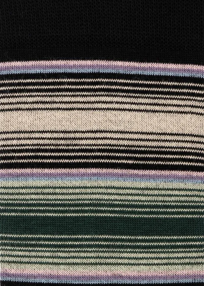 Mens Paul Smith Socks Black Ombre Stripe Socks Mens Paul Smith Socks Black Ombre Stripe Socks