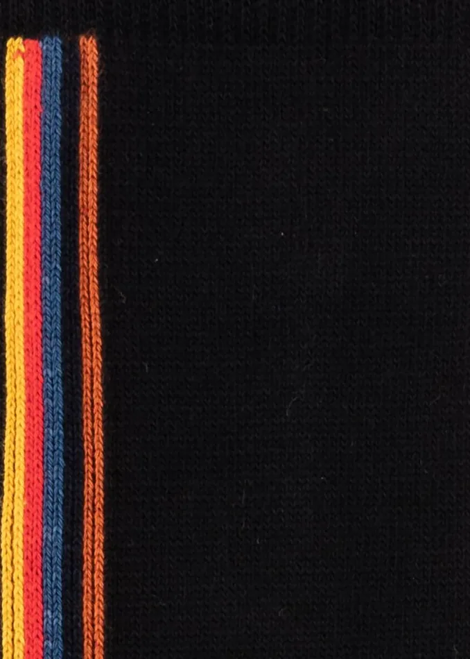 Mens Paul Smith Socks Black Vertical 039Artist Stripe039 Socks Mens Paul Smith Socks Black Vertical 039Artist Stripe039 Socks