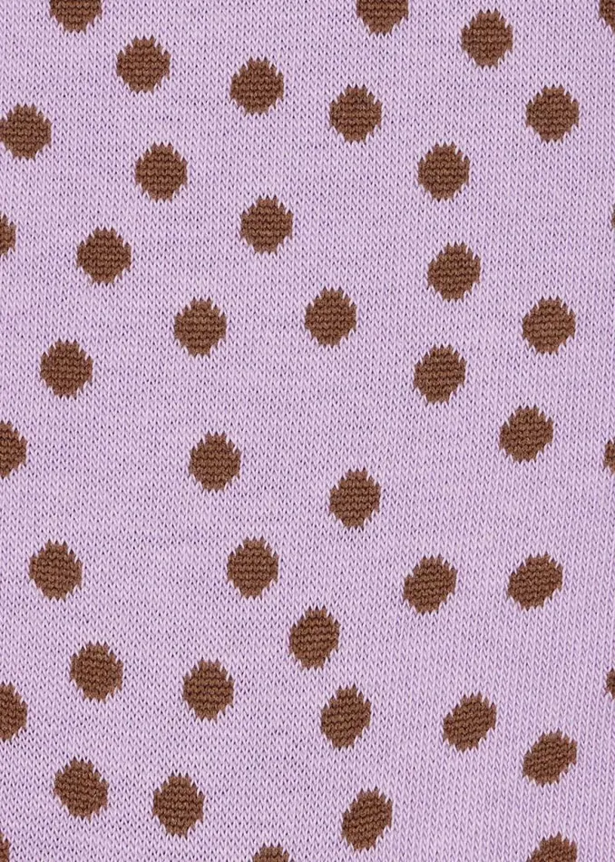 Mens Paul Smith Socks Lilac CottonBlend Polka Dot Socks Mens Paul Smith Socks Lilac CottonBlend Polka Dot Socks