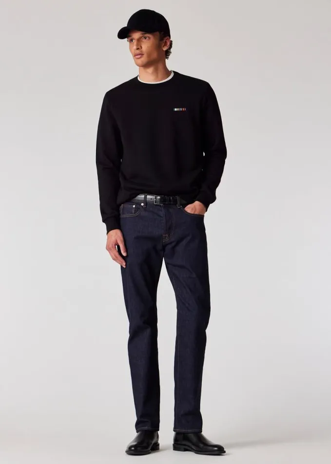 Mens Paul Smith Sweatshirts and Hoodies Black Cotton 039Signature Stripe039 Sweatshirt Mens Paul Smith Sweatshirts and Hoodies Black Cotton 039Signature Stripe039 Sweatshirt