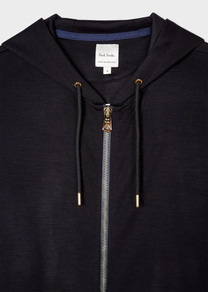Mens Paul Smith Sweatshirts and Hoodies Navy ZipFront Washable Wool 039Signature Stripe039 Hoodie Mens Paul Smith Sweatshirts and Hoodies Navy ZipFront Washable Wool 039Signature Stripe039 Hoodie
