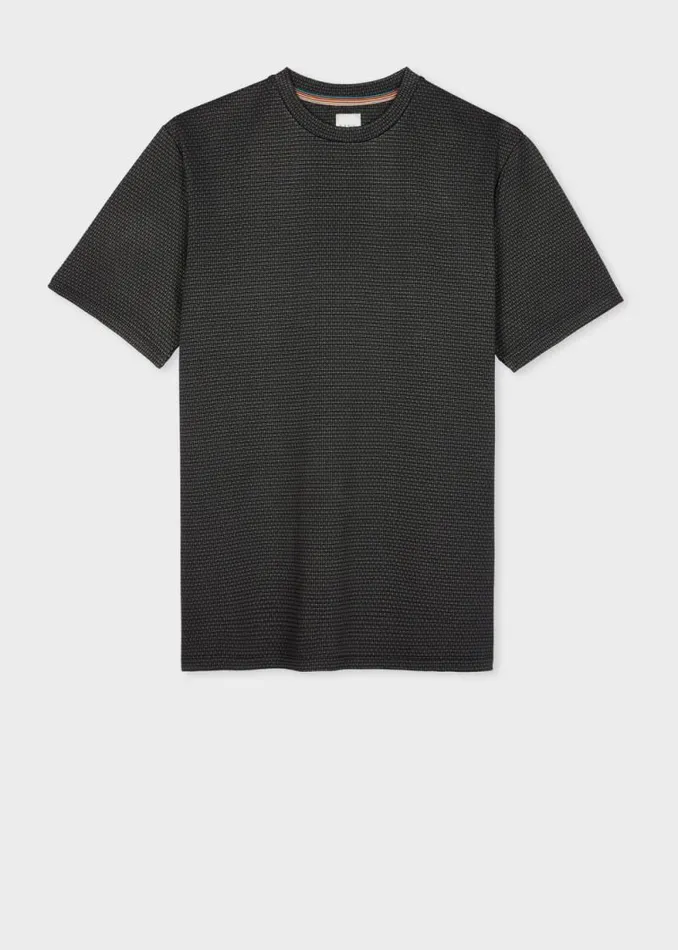 Mens Paul Smith TShirts ViscoseBlend Jersey Jacquard TShirt