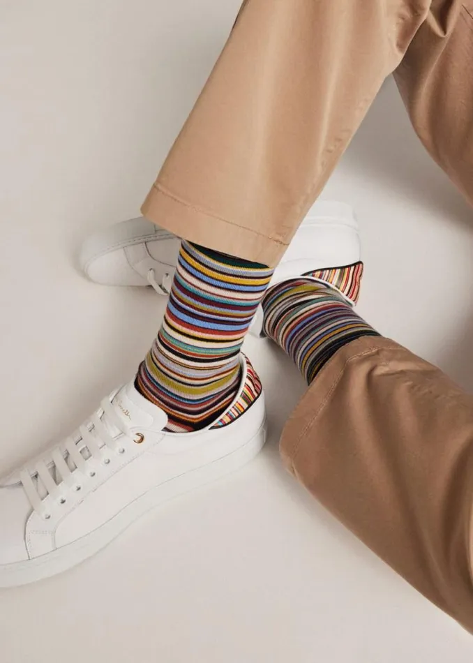 Mens Paul Smith The Classics 039Signature Stripe039 Socks