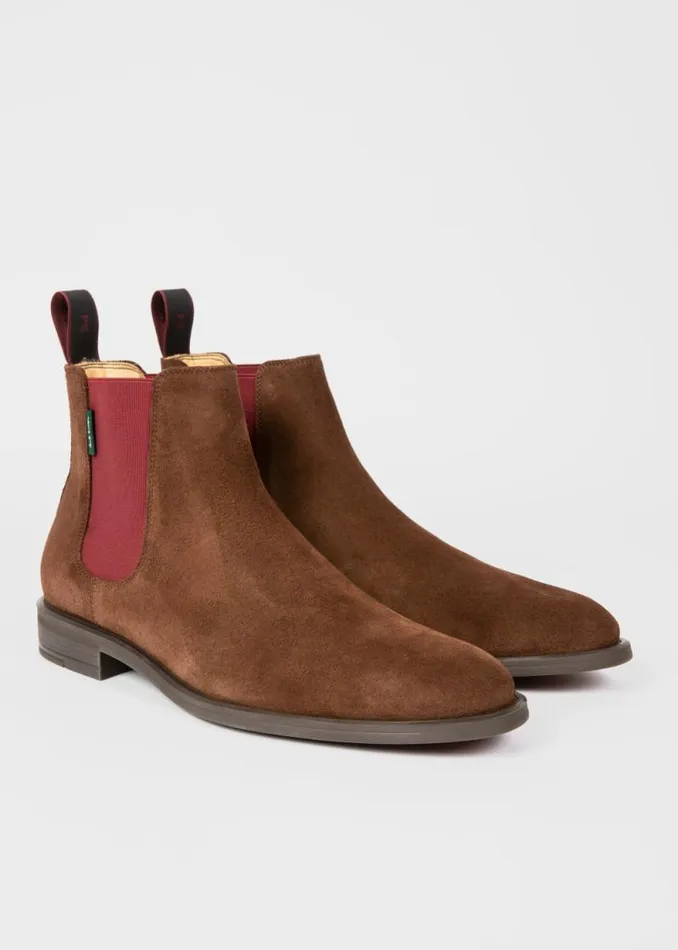Mens Paul Smith The Classics Brown Suede 039Cedric039 Boots Mens Paul Smith The Classics Brown Suede 039Cedric039 Boots
