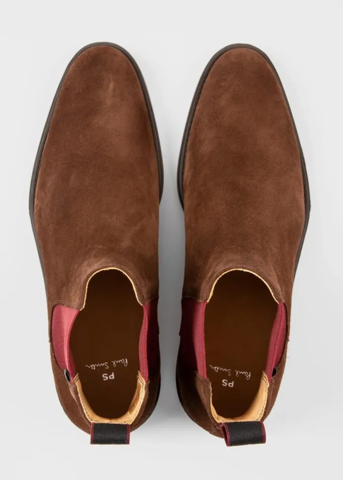 Mens Paul Smith The Classics Brown Suede 039Cedric039 Boots Mens Paul Smith The Classics Brown Suede 039Cedric039 Boots