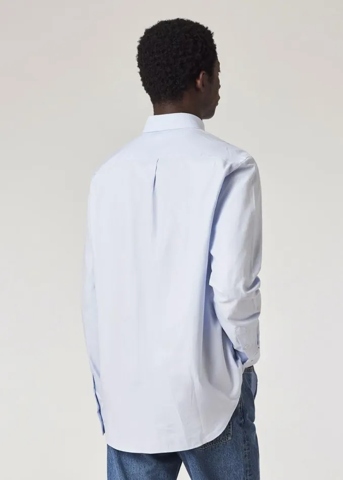 Mens Paul Smith The Classics ClassicFit Pale Blue Oxford Cotton ButtonDown Shirt Mens Paul Smith The Classics ClassicFit Pale Blue Oxford Cotton ButtonDown Shirt