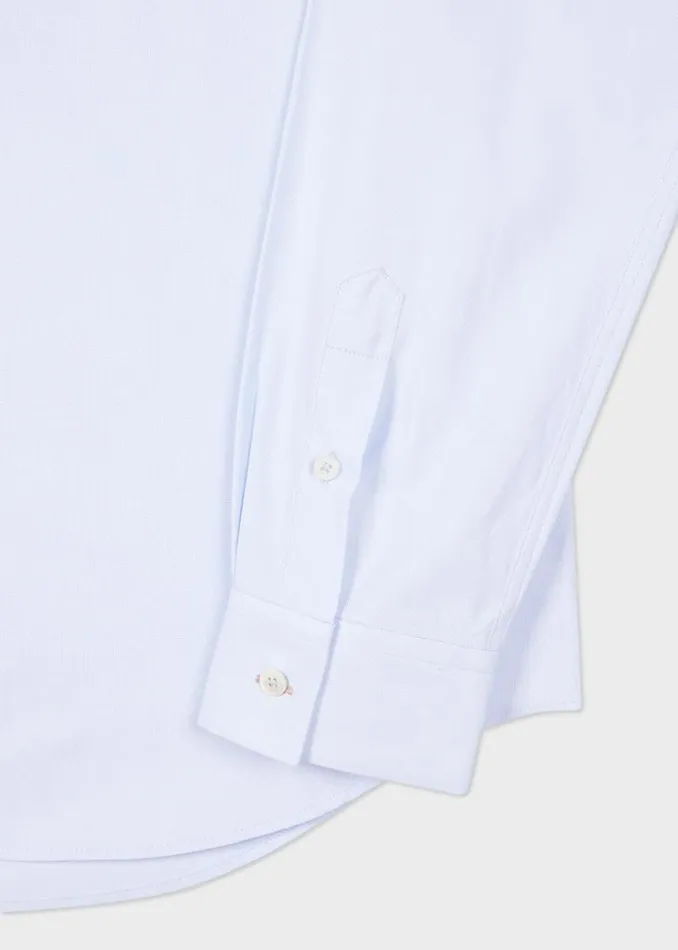 Mens Paul Smith The Classics ClassicFit Pale Blue Oxford Cotton ButtonDown Shirt Mens Paul Smith The Classics ClassicFit Pale Blue Oxford Cotton ButtonDown Shirt