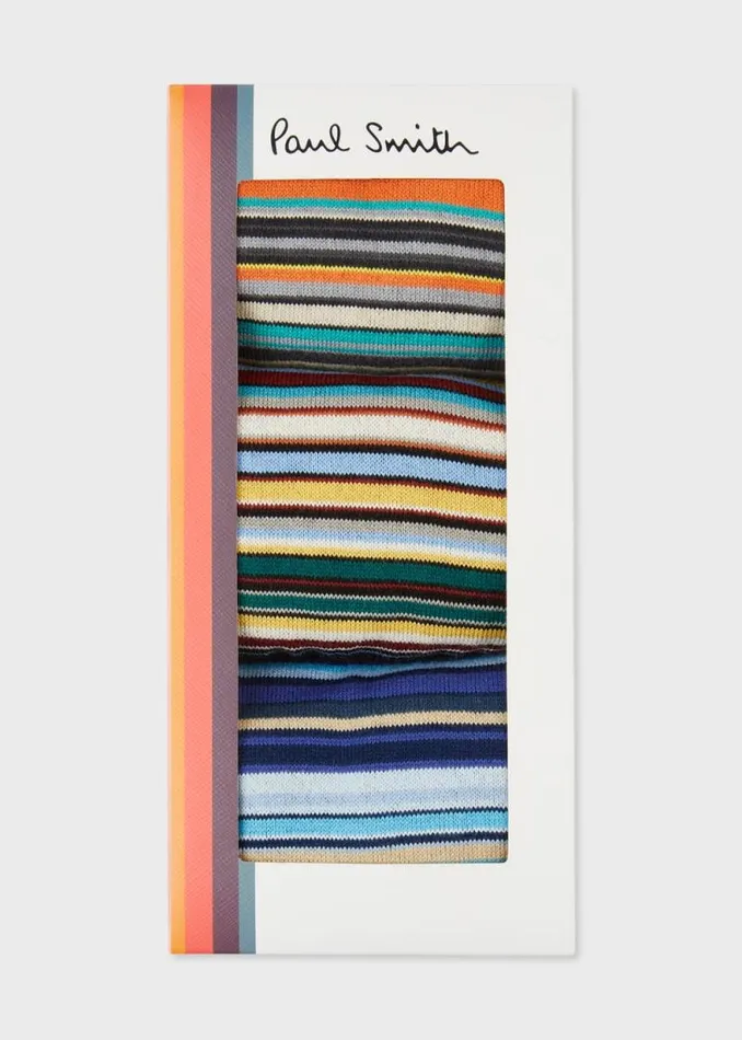 Mens Paul Smith The Classics Signature Stripe039 Socks Three Pack Mens Paul Smith The Classics Signature Stripe039 Socks Three Pack
