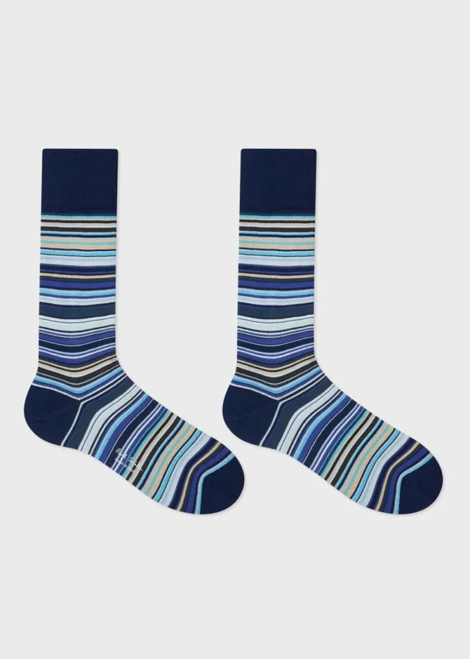 Mens Paul Smith The Classics Signature Stripe039 Socks Three Pack Mens Paul Smith The Classics Signature Stripe039 Socks Three Pack