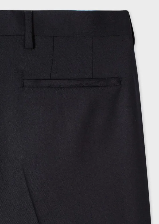 Mens Paul Smith The Classics SlimFit Black Wool 039A Suit To Travel In039 Pants Mens Paul Smith The Classics SlimFit Black Wool 039A Suit To Travel In039 Pants
