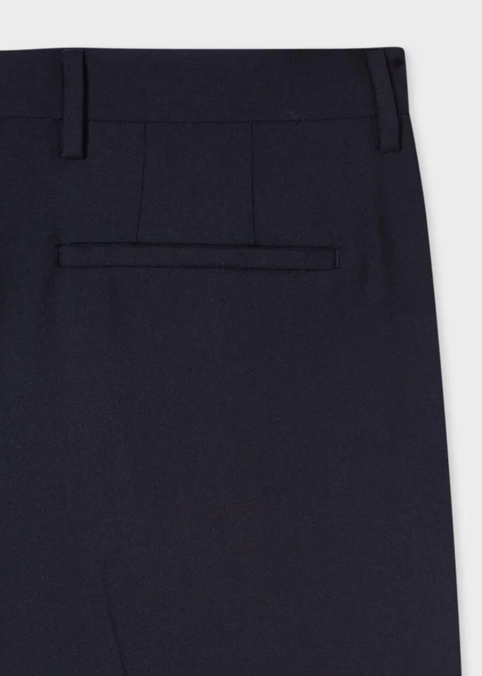 Mens Paul Smith The Classics SlimFit Navy Wool 039A Suit To Travel In039 Pants Mens Paul Smith The Classics SlimFit Navy Wool 039A Suit To Travel In039 Pants