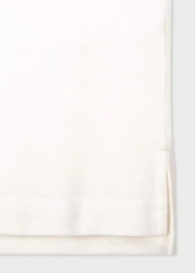 Mens Paul Smith The Classics White 039Signature Stripe039 Trim Polo Shirt Mens Paul Smith The Classics White 039Signature Stripe039 Trim Polo Shirt