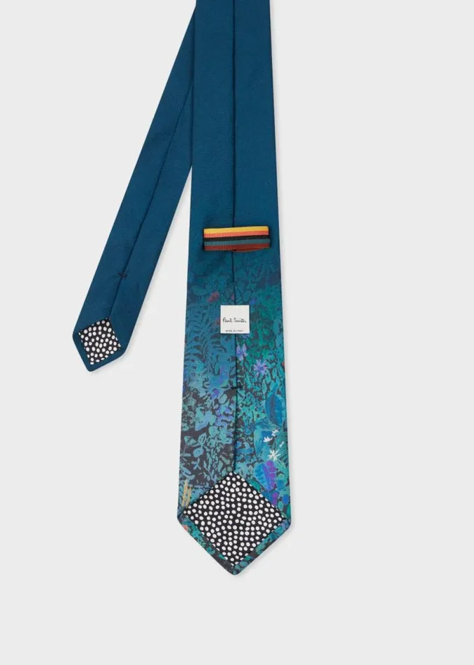 Mens Paul Smith Ties Blue 039Abstract Collections039 Silk Tie Mens Paul Smith Ties Blue 039Abstract Collections039 Silk Tie