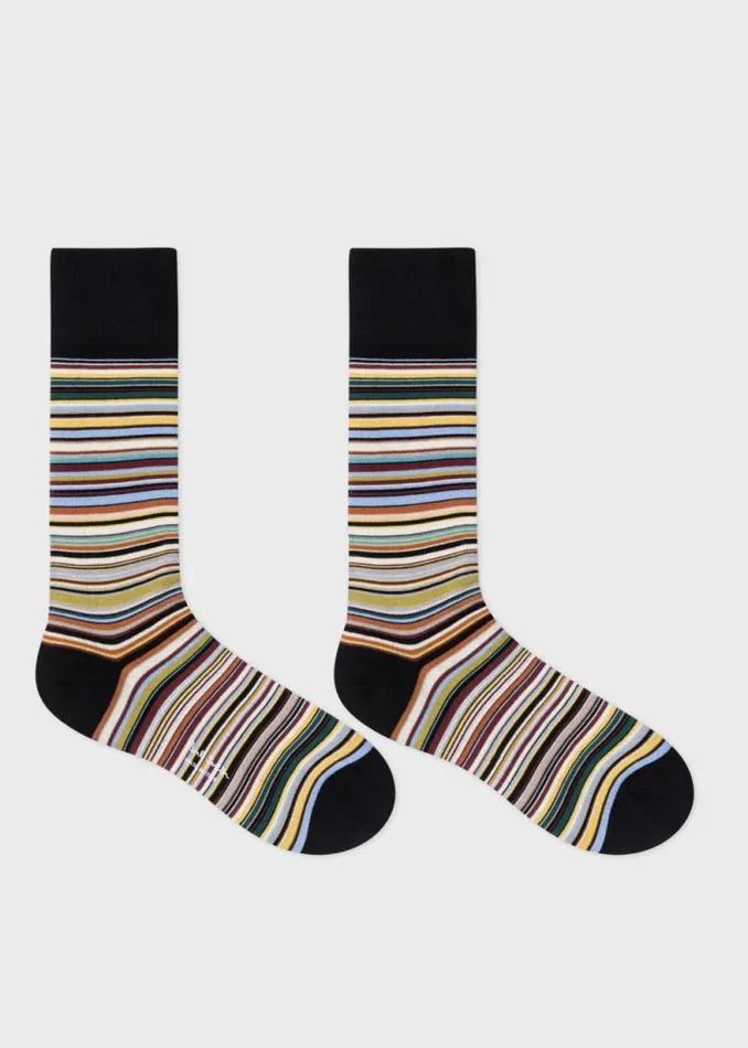 Mens Paul Smith Underwear 039Signature Stripe039 Socks Six Pack Mens Paul Smith Underwear 039Signature Stripe039 Socks Six Pack