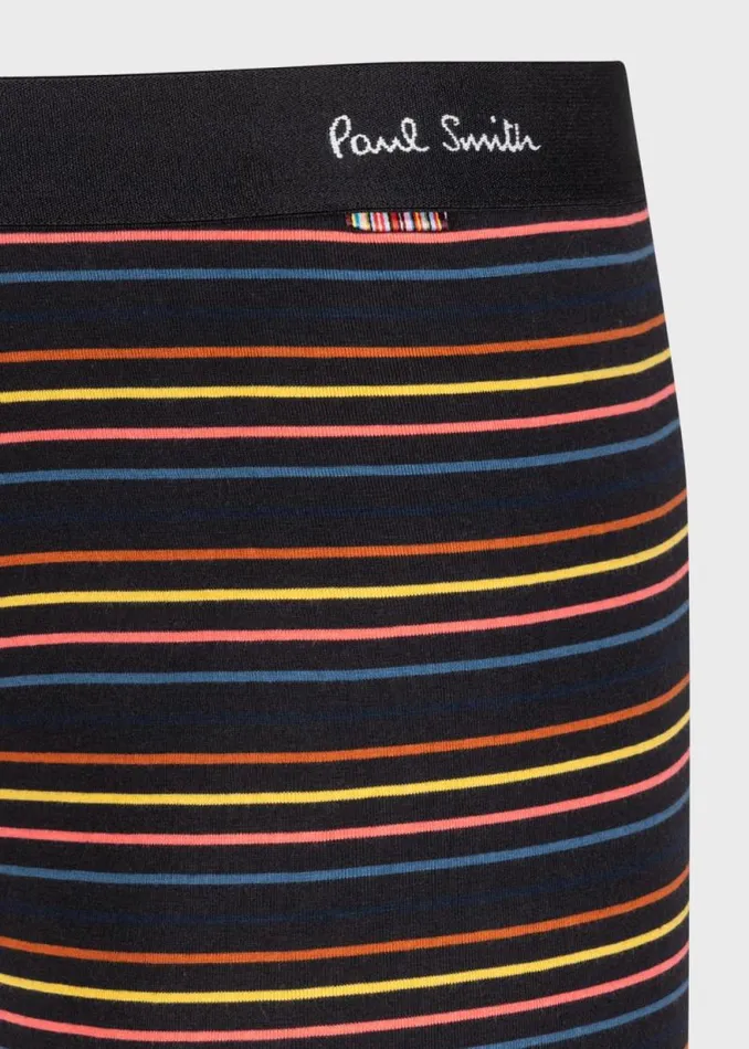 Mens Paul Smith Underwear Black 039Artist Stripe039 Boxer Briefs Mens Paul Smith Underwear Black 039Artist Stripe039 Boxer Briefs
