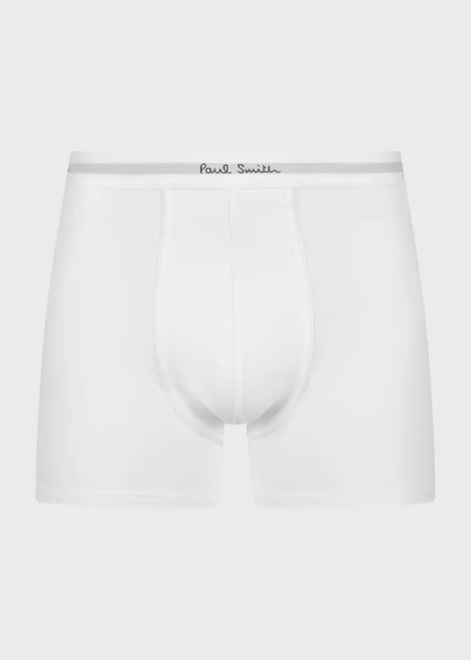Mens Paul Smith Underwear Long Plain Boxer Briefs Three Pack Mens Paul Smith Underwear Long Plain Boxer Briefs Three Pack