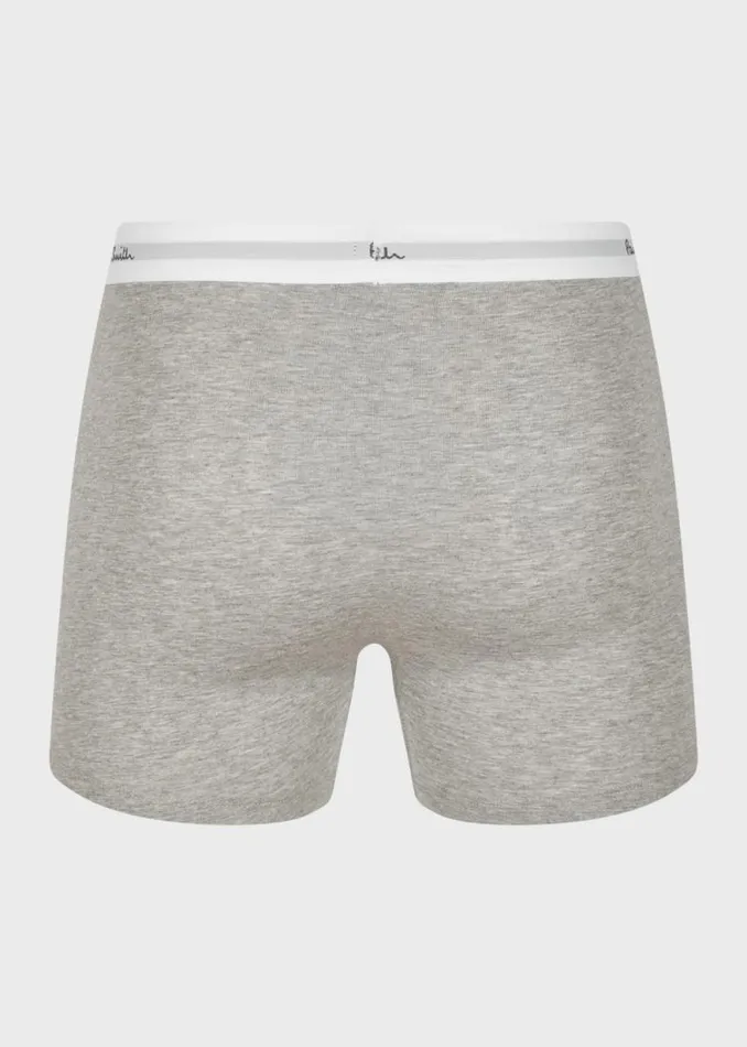 Mens Paul Smith Underwear Long Plain Boxer Briefs Three Pack Mens Paul Smith Underwear Long Plain Boxer Briefs Three Pack