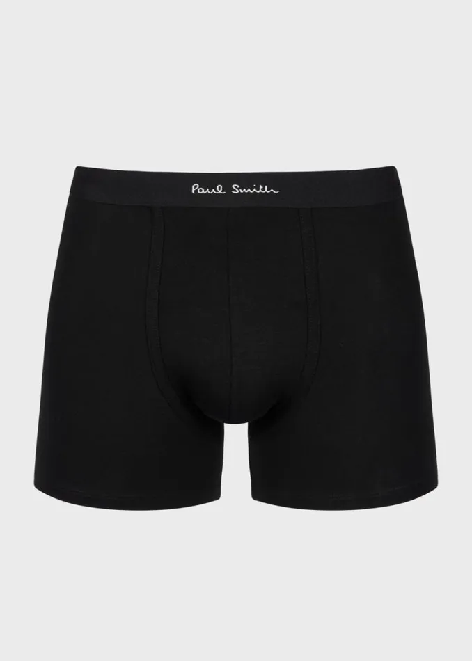 Mens Paul Smith Underwear Long Plain Boxer Briefs Three Pack Mens Paul Smith Underwear Long Plain Boxer Briefs Three Pack