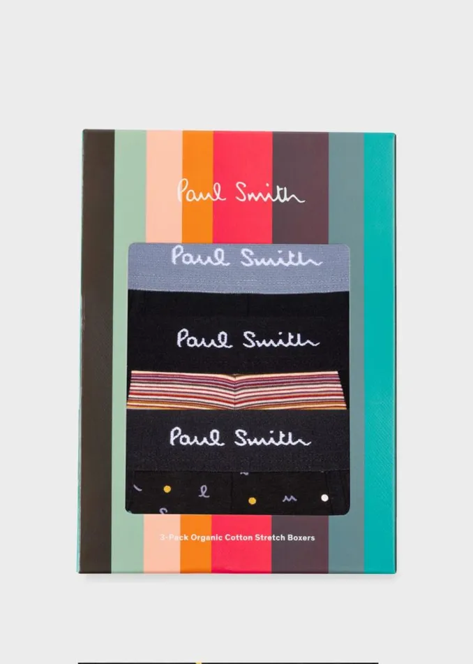 Mens Paul Smith Underwear Mixed 039Signature Stripe039 Boxer Briefs Three Pack Mens Paul Smith Underwear Mixed 039Signature Stripe039 Boxer Briefs Three Pack