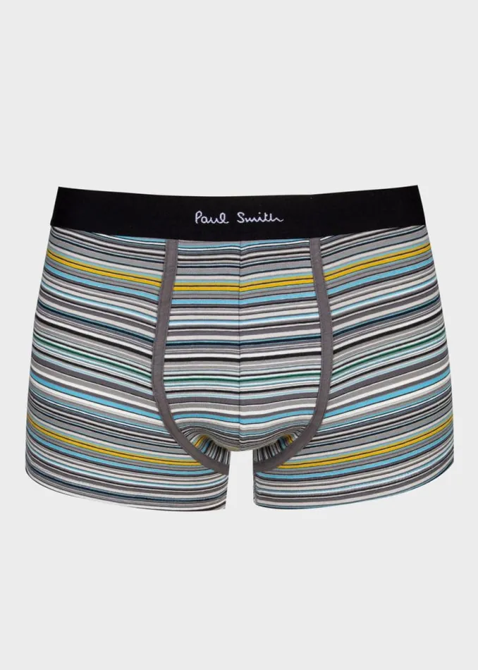 Mens Paul Smith Underwear Organic Cotton 039Signature Stripe039 And Plain Boxer Briefs Five Pack Mens Paul Smith Underwear Organic Cotton 039Signature Stripe039 And Plain Boxer Briefs Five Pack